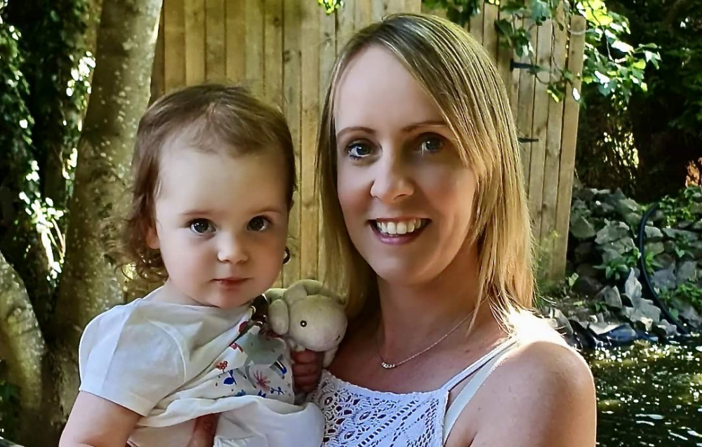 Evelyn and mum Carla. Photo: Carla Garey