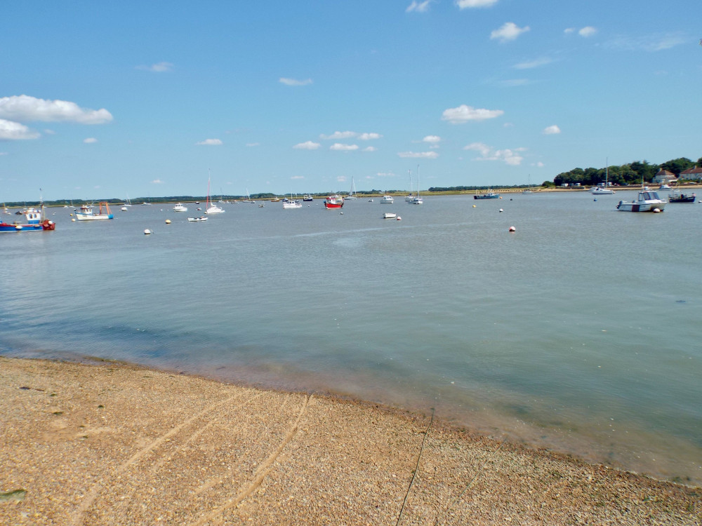 Sewage was leaked into River Deben