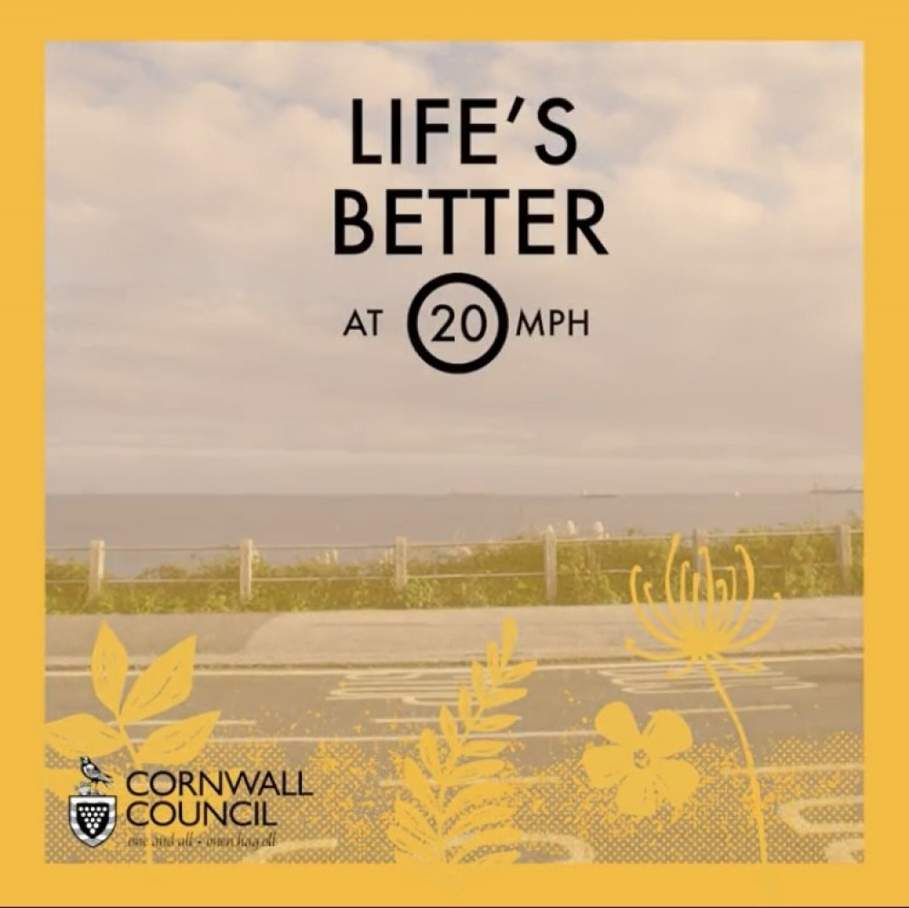 20mph speed limits (Image: Cornwall Council) 