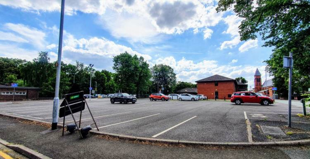 Holly Bank Car Park. in 2021-22, Cheshire East Council received approximately £601,000 from Crewe car parking fees (Ryan Parker).