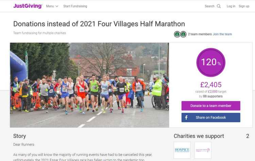 The Helsby Running Club JustGiving page The Helsby Running Club JustGiving page