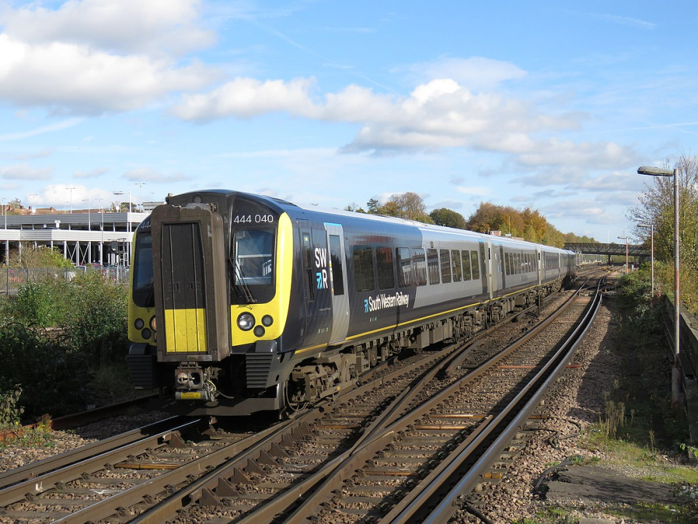 Brentford train line continues despite latest round of strikes. Photo: Justin Foulger.