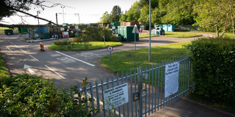 North Luffenham Household Waste and Recycling Centre (image courtesy of RCC)