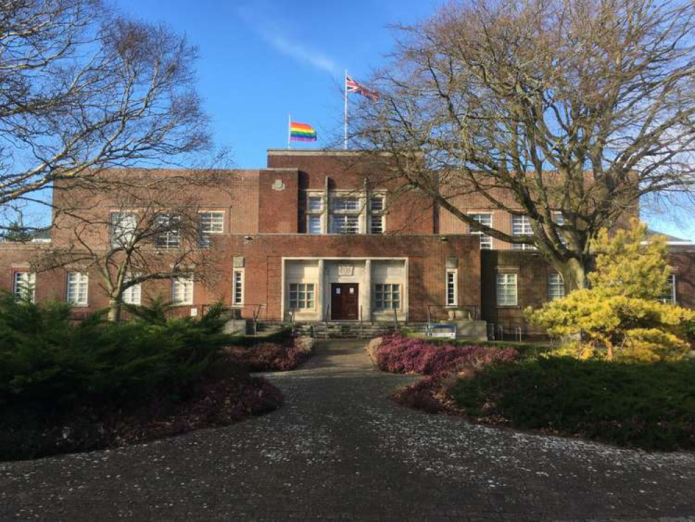 Dorset Council's headquarters in Dorchester