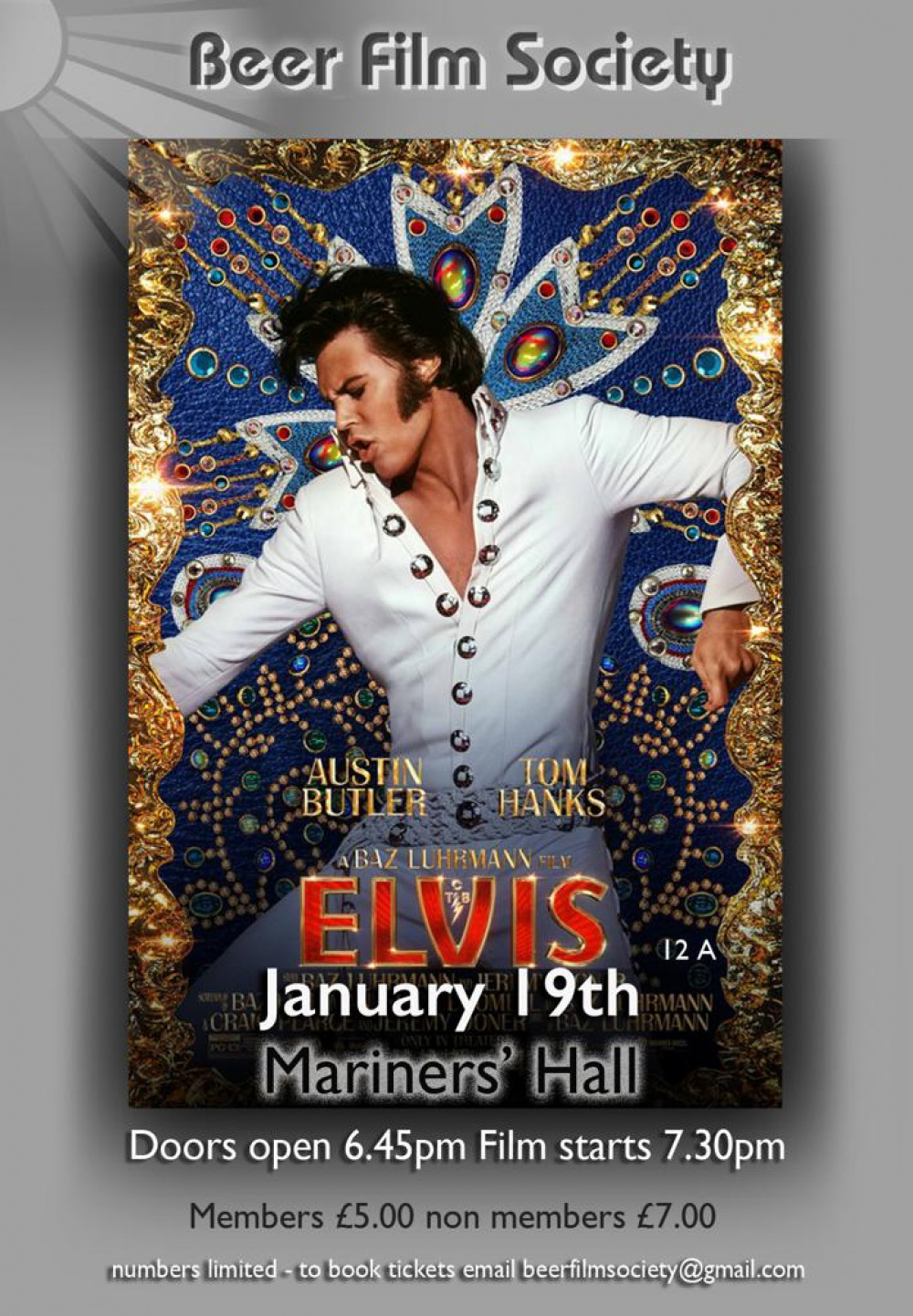 Beer Film Society will be screening Elvis this month