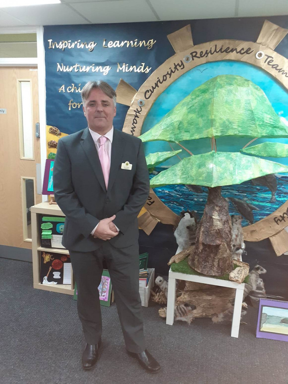 Rode Heath Primary school headteacher has praised everyone involved with his school.  