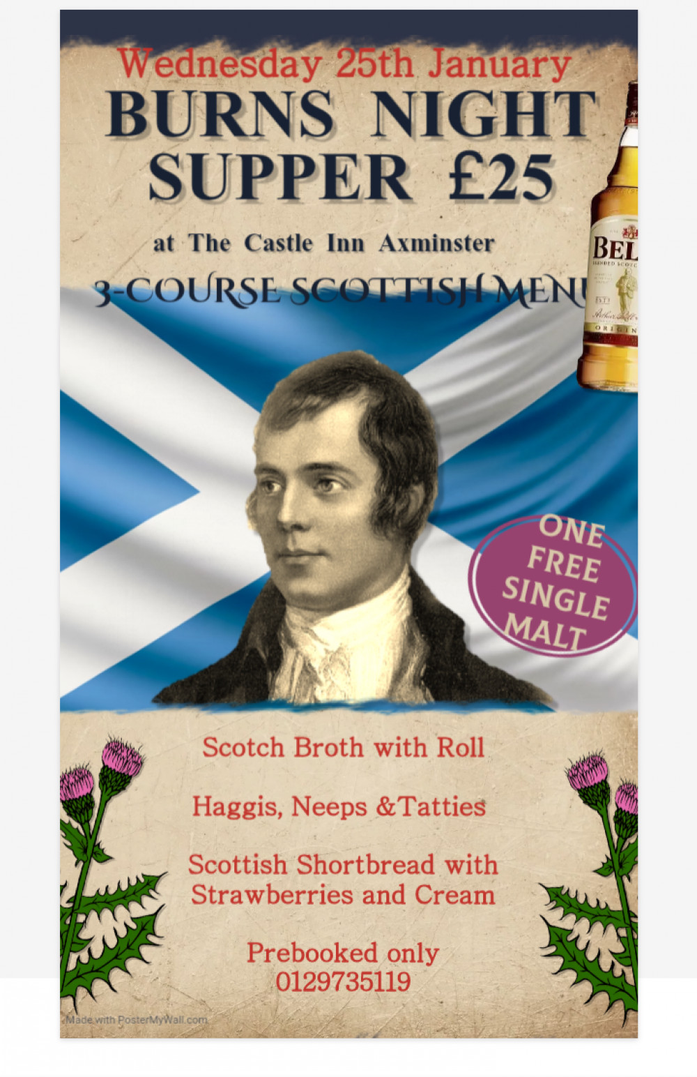 Burns Night Supper 