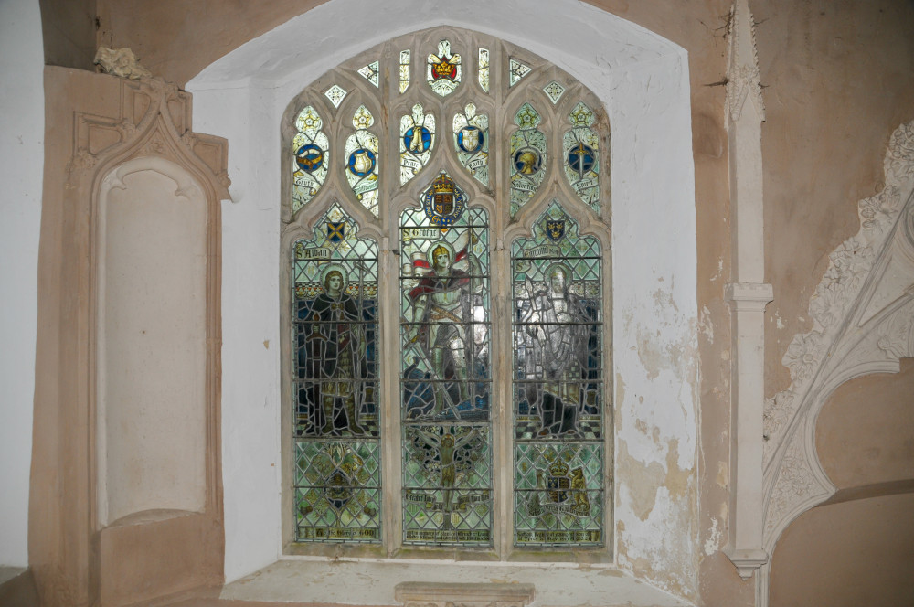 Erwarton church window