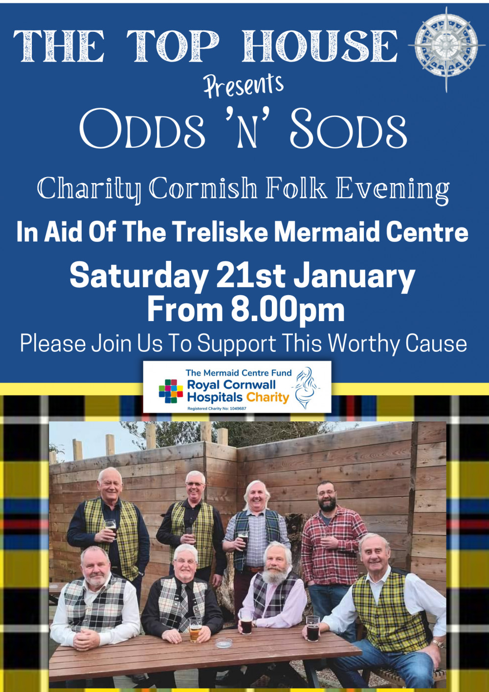 Odds 'N' Sods: Raising money for Treliske mermaid centre with Cornish folk singing 