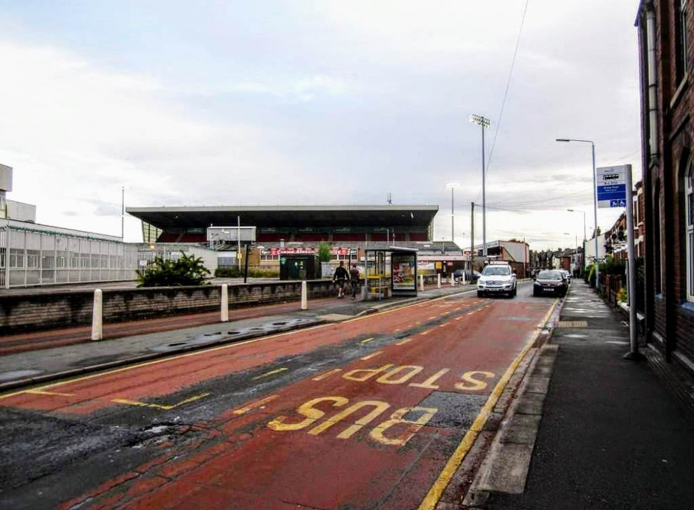 The incident on Gresty Road, close to The Mornflake Stadium, happened at approximately 9:50pm on Saturday (January 7) (Peter Turner).