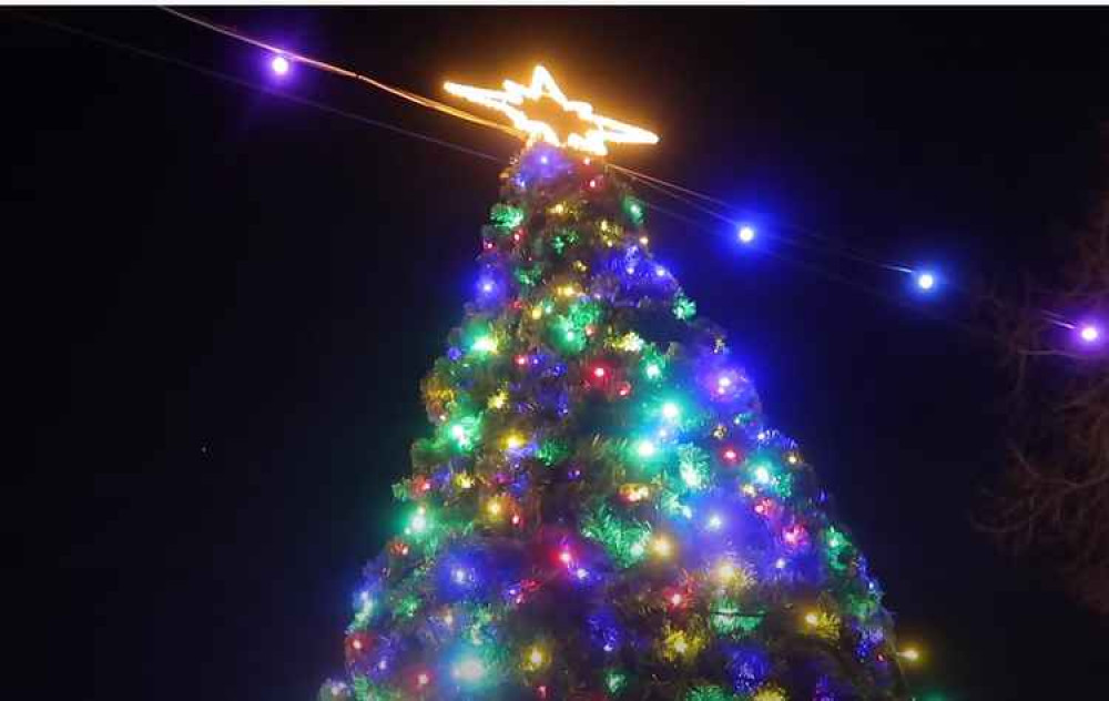 Frodsham's Christmas tree Frodsham's Christmas tree