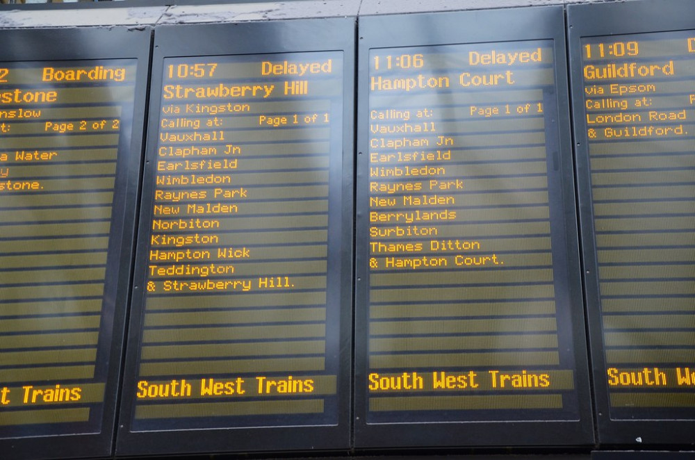 Commuters in Ealing had less than a two-thirds chance of catching a train that was on time. Photo: Joe Shlabotnik.