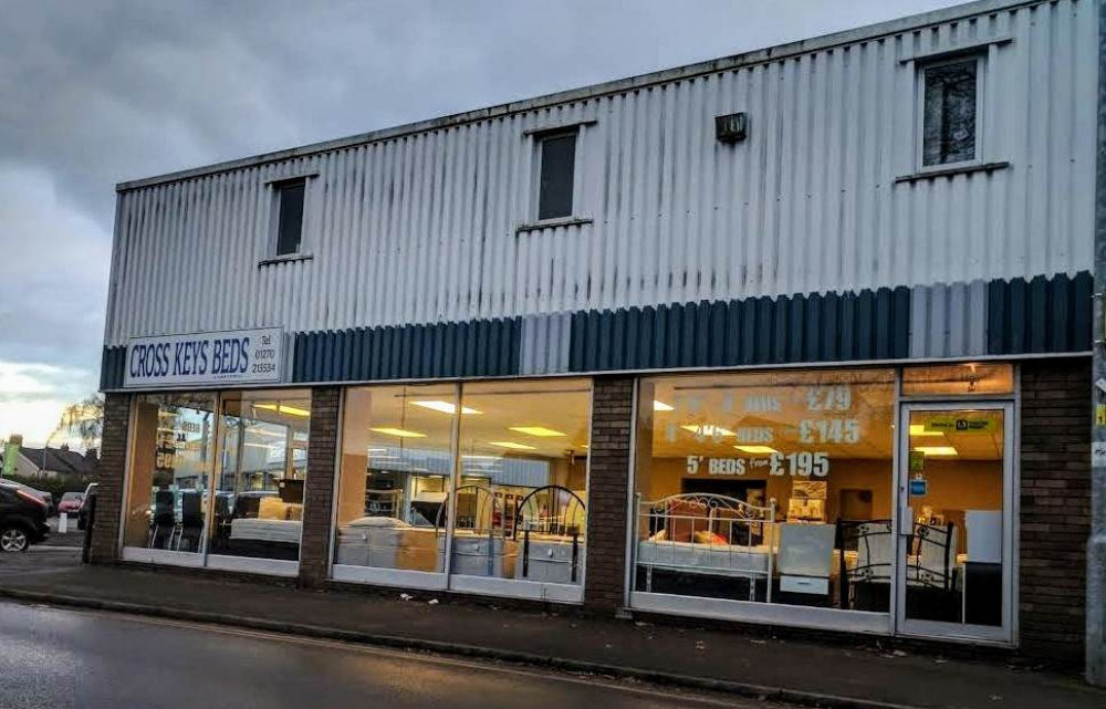 CrossKeys Beds, Broad Street, was first notified of the 'gentleman' when customers requested refunds on items the company had not sold (Crewe Nub News).