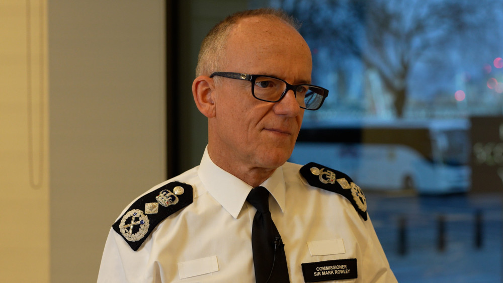 “We will reform at speed. I promise that to Londoners.”- Sir Mark Rowley. Photo: Met Police.