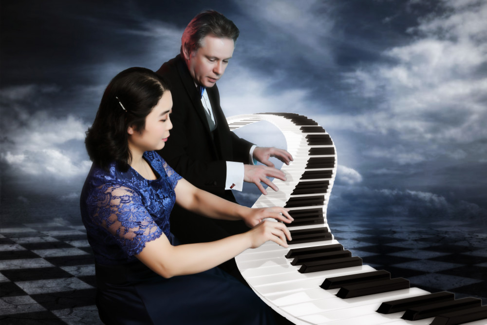 Quo Vadis: Where Are You Going? Nigel Clayton and Imma Setiadi Piano Duets