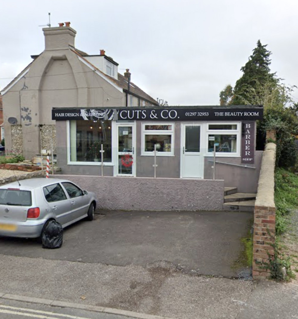 The former Cuts & Co hairdressers in Boxfield Road closed in October 2022