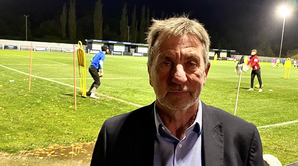 Coalville Town Chairman Glyn Rennocks. Photo: Coalville Nub News