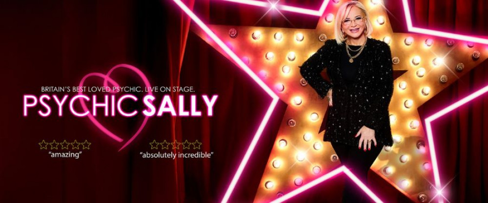 Psychic Sally is live at Crewe Lyceum Theatre on Wednesday (January 25). Psychic Sally is live at Crewe Lyceum Theatre on Wednesday (January 25).