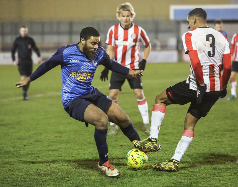 A Michael Olakigbe brace set Brentford B up for a big win against AS Monaco U21s. Photo: Martin Addison.