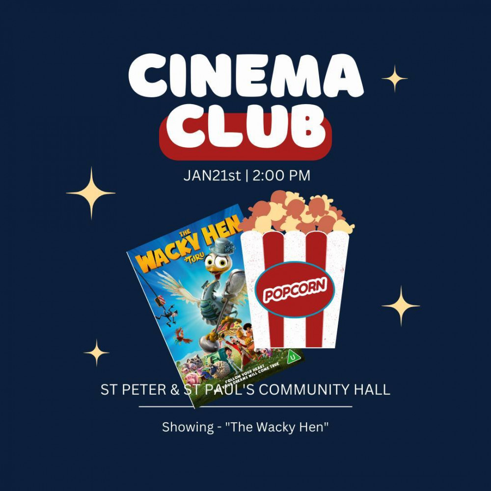 Image courtesy of West Hucknall Community Cinema Club.