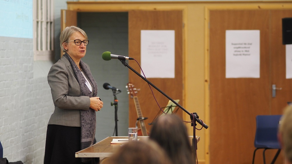 Baroness Natalie Bennett to launch Babergh campaign in Hadleigh tonight