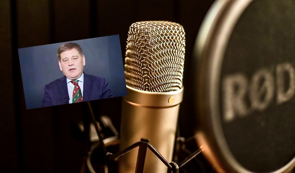 Coalville MP Andrew Bridgen is unhappy with Iain Dale's remarks. Photos: You Tube/Pixabay