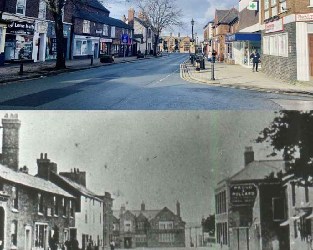 Church Street then and now Church Street then and now