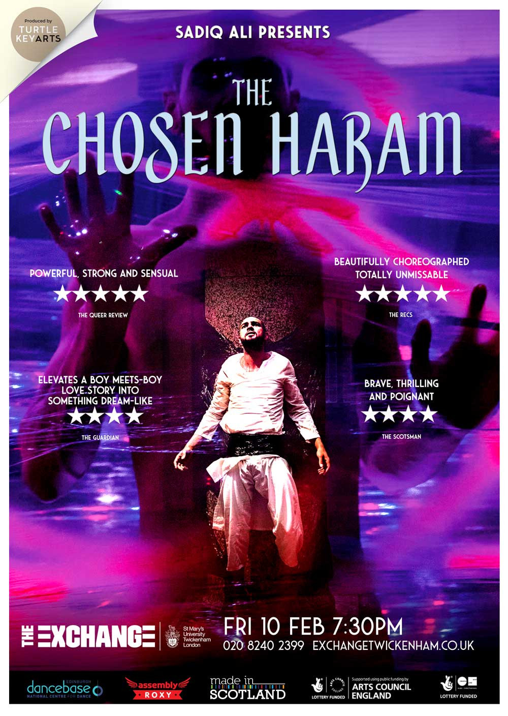 The Chosen Haram tells the story of two gay men, their chance meeting through a dating app, the highs and lows of their relationship and the barriers they must overcome, both social and cultural, in seeking happiness and personal fulfillment.