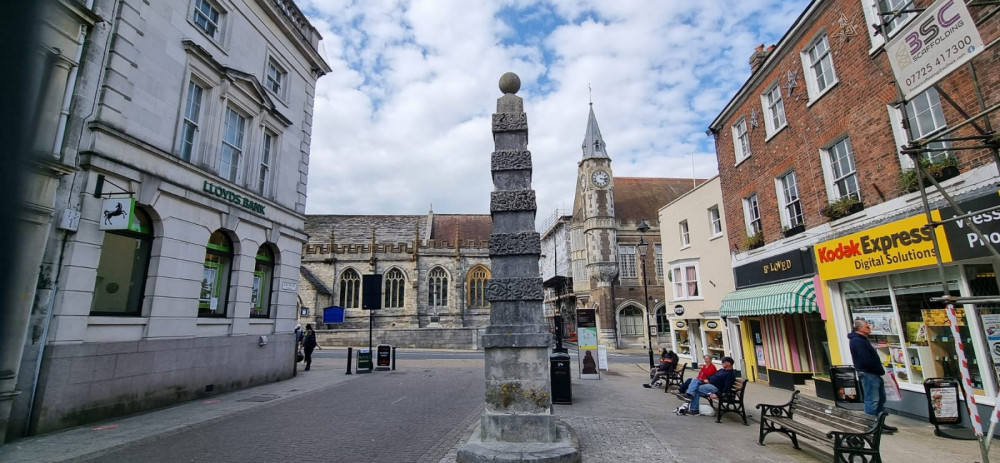 The Town Pump/Cornhill area where plans have been drawn up to encourage more visitors into the own centre The Town Pump/Cornhill area where plans have been drawn up to encourage more visitors into the own centre