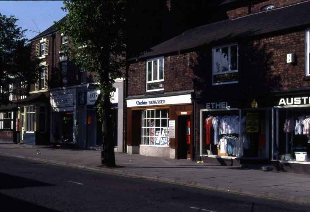 Church Street with the Cheshire Building Society. Image: Frodsham and District History Archive Church Street with the Cheshire Building Society. Image: Frodsham and District History Archive
