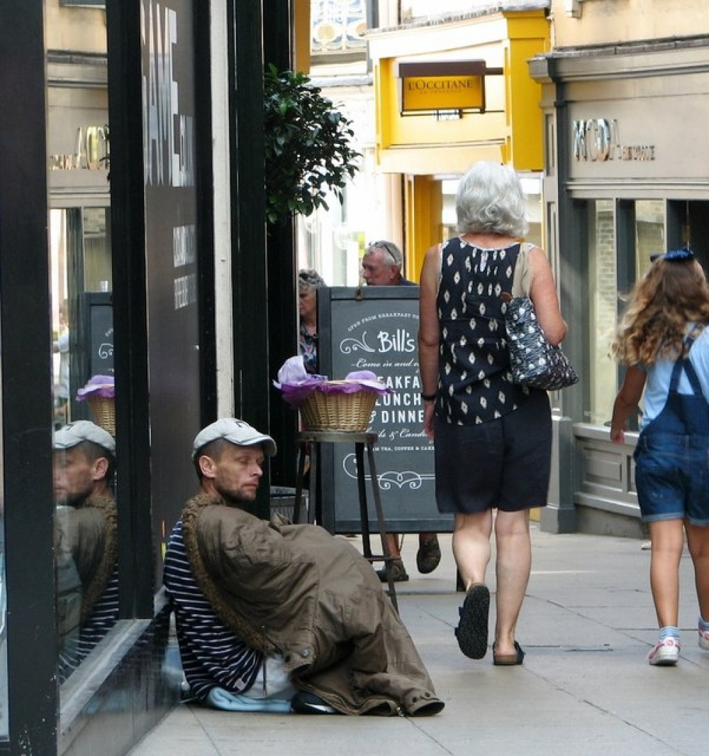 Sadiq Khan has secured around £75 million in funding to build up to 800 homes for rough sleepers. Photo: Evelyn Simak.