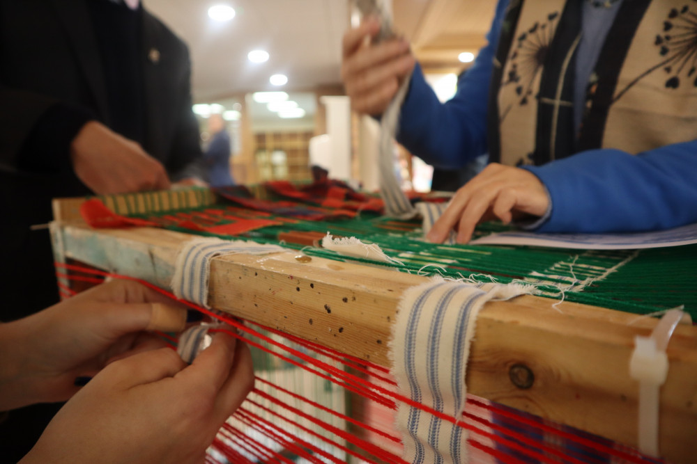 Students have used a host of soap materials to create art (image courtesy of Oakham School).