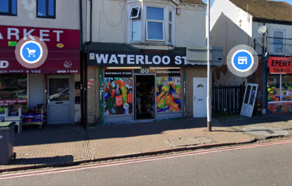 Waterloo Stores, 80 Waterloo Road, Burslem (Google).