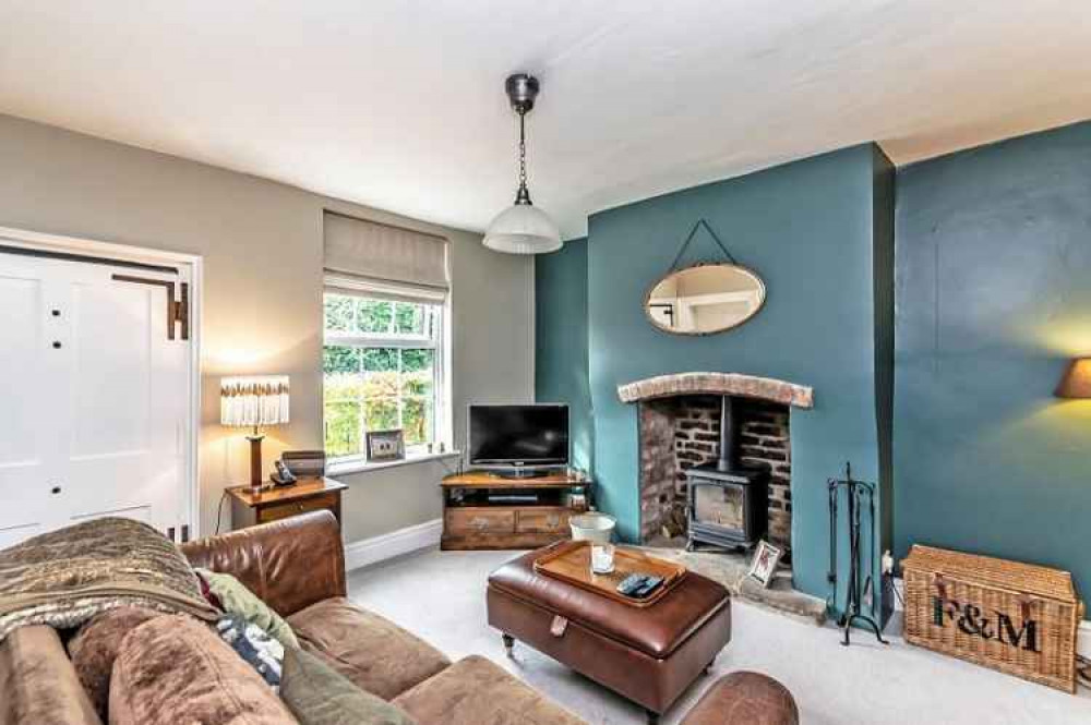 The property has a cosy feel, despite its spacious interior. Image: Gascoigne Halman Frodsham The property has a cosy feel, despite its spacious interior. Image: Gascoigne Halman Frodsham