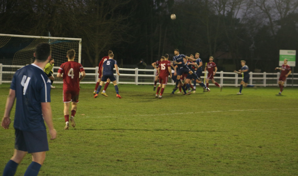 Patient Pip Boyland leading by example against Kirkley & Pakefield (Picture: Ian Evans)