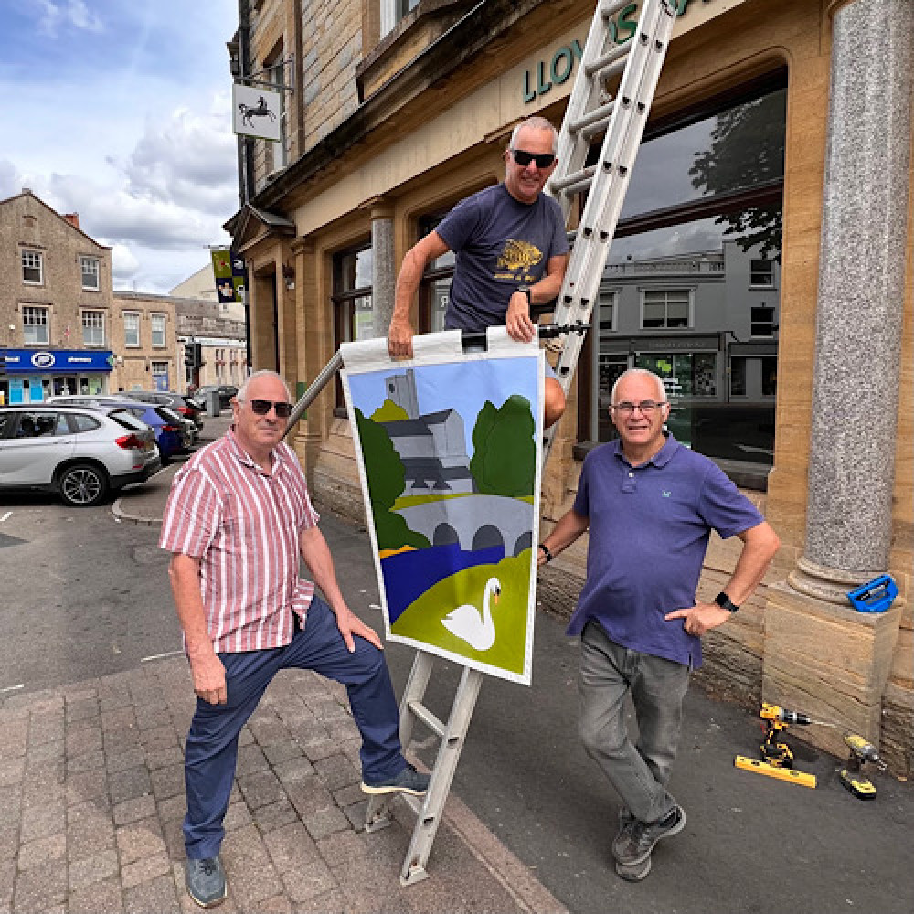 Axminster banners project has been widely welcomed