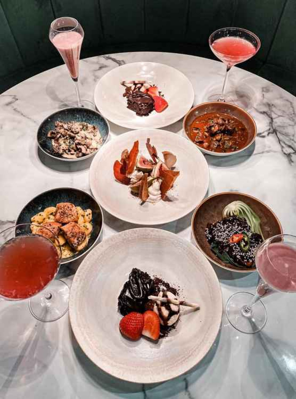 A delicious Valentine's Day menu. Image: Artisan Green