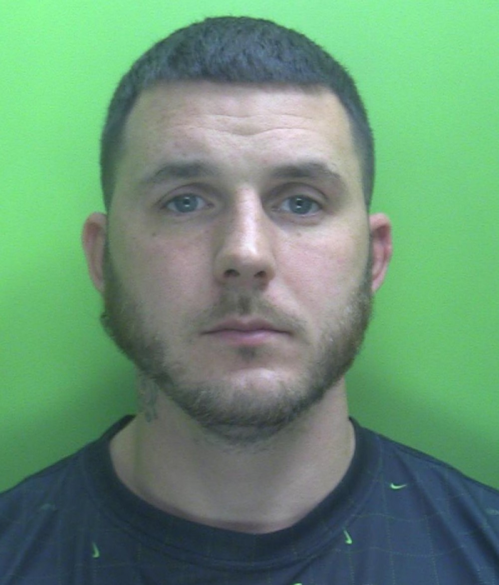 A drug dealer who was caught hiding cocaine inside his underpants has been jailed. Photo courtesy of Nottinghamshire Police. A drug dealer who was caught hiding cocaine inside his underpants has been jailed. Photo courtesy of Nottinghamshire Police.