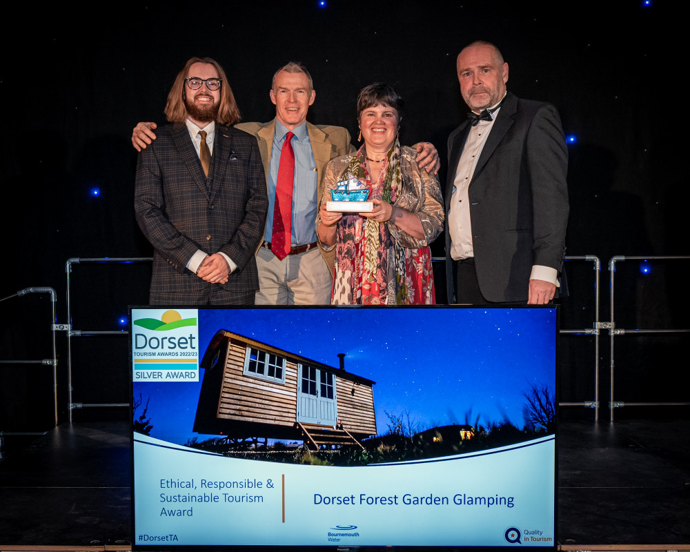 Dorset Forest Garden Glamping in Beaminster won two awards (photo credit: Nick Williams)