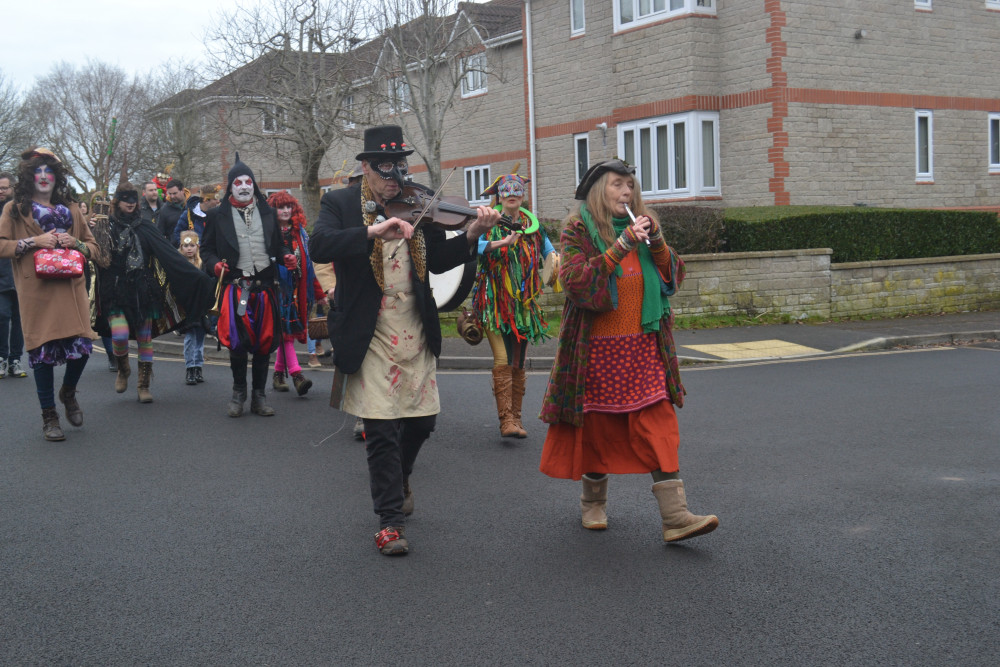 Leading a merry way into the Midsomer Norton Town Park