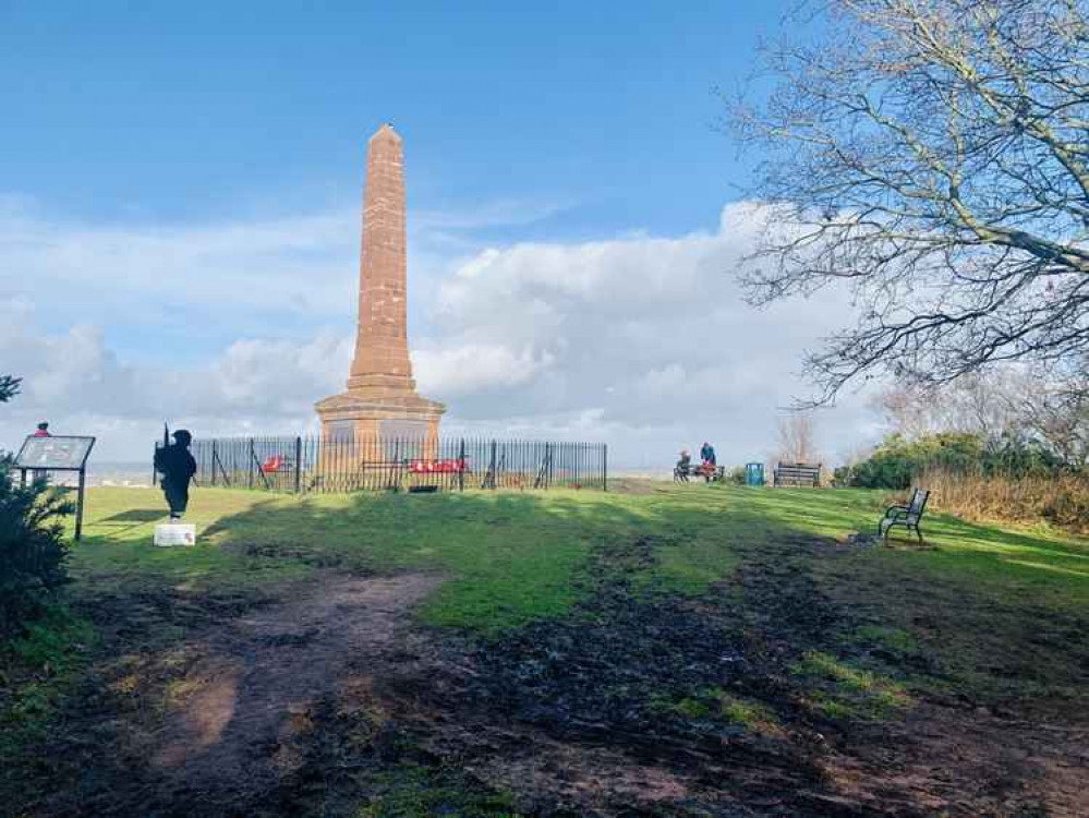 Frodsham Hill War Memorial today Frodsham Hill War Memorial today
