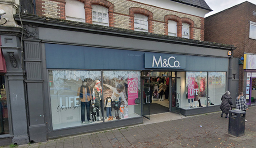 The M&Co store in Penarth. 