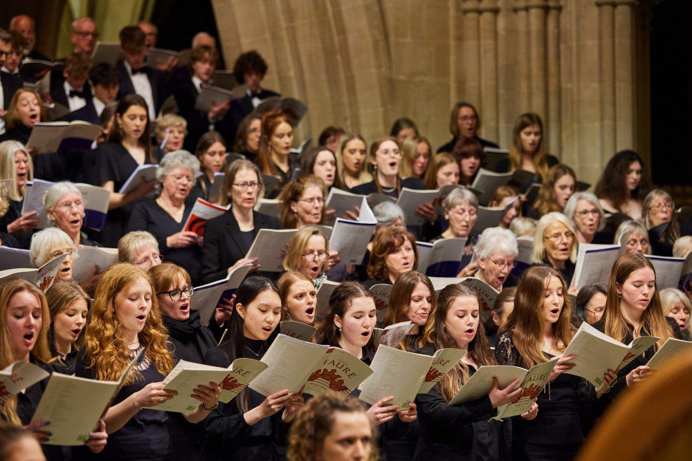 An evening of varied and uplifting choral music An evening of varied and uplifting choral music