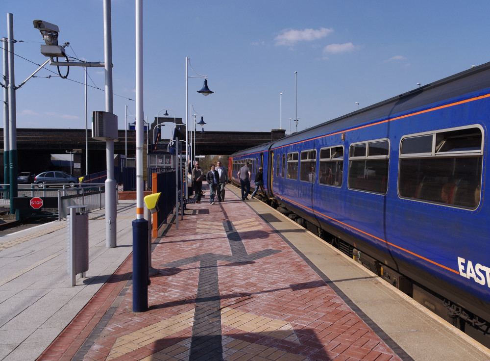 An Pictured: An EMR train at Hucknall Station. Image by Matt Buck CC-BY-SA-2.0 CC-BY-SA-3.0.