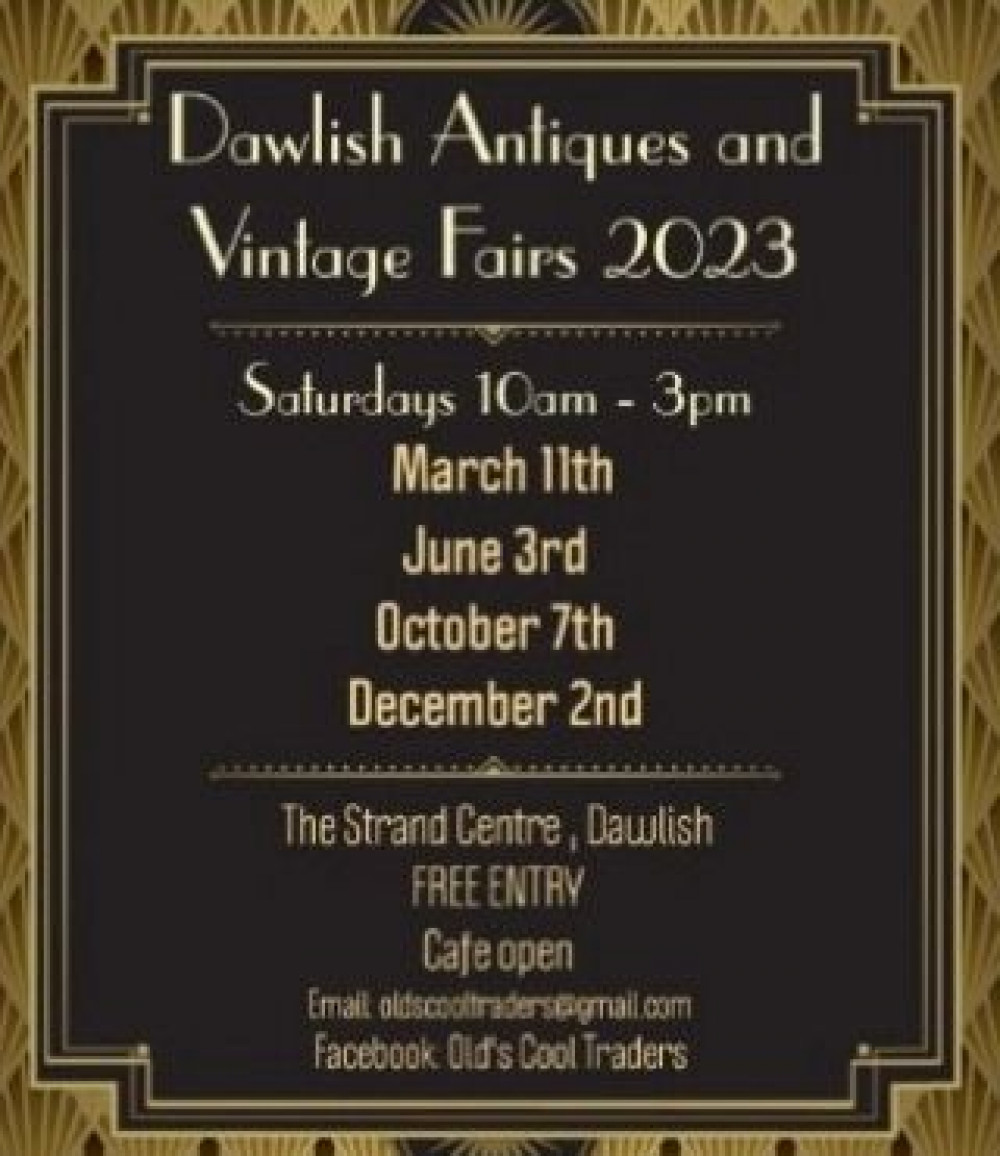 Dawlish Antiques and Vintage Fair Dawlish Antiques and Vintage Fair