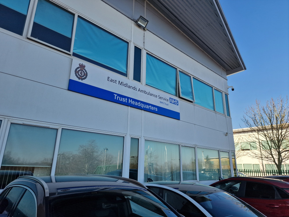 EMAS Headquarters in Nottinghamshire. Image credit: LDRS.