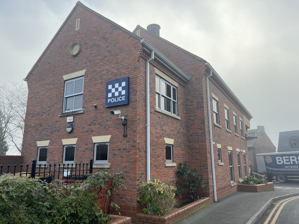 Cheadle Police Station, Chapel Street, Cheadle (Stoke Nub News).