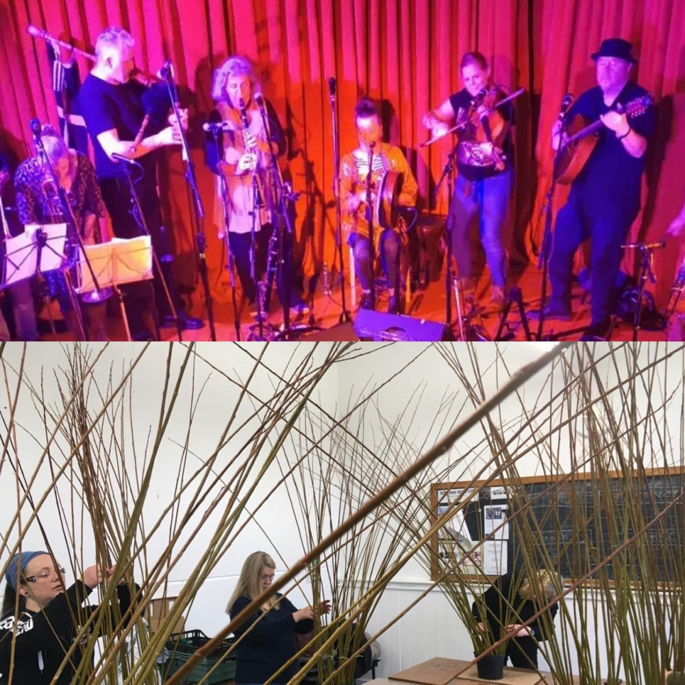 (Top Image: Nos Lowen) (Bottom Image: Wild Botanic Flower Farm) 