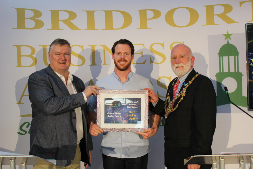 Rich Harvey of Hurt Locker Gym - Young Entrepreneur of the Year and Health and Fitness Business of the Year