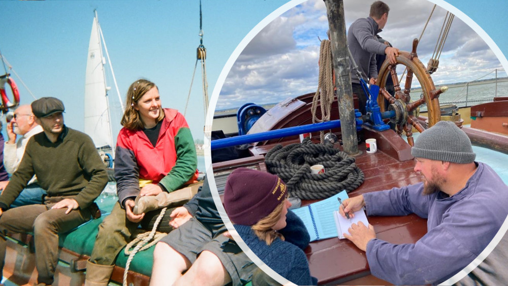 Sailing barge training (Picture: TSBT)